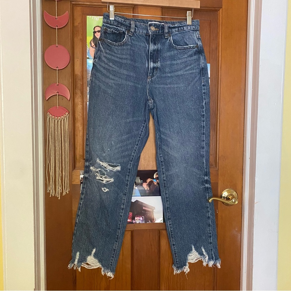 Garage Denim Classic Blue Straight Leg Jeans